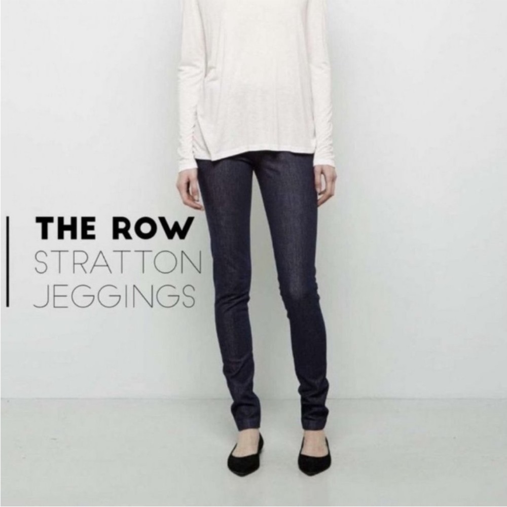 The Row Dark Blue Jeggings